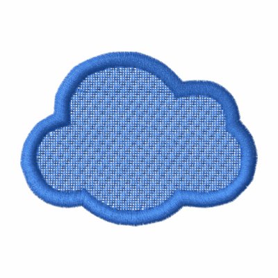 Cloud Applique/ Background Cloud Applique/ Background