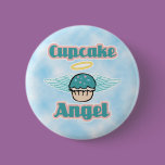 cloud background, cupcake angel