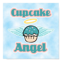 cloud background, cupcake angel posters