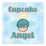 cloud background, cupcake angel poster