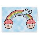 cloud background, End of Rainbow Cupcakes cards by cupcakewear cloud background, End of Rainbow Cupcakes cards