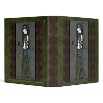 "Cloud Burst" Steampunk Aviatrix Fairy Binder