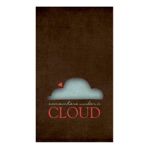 Cloud Business Cards (front side)