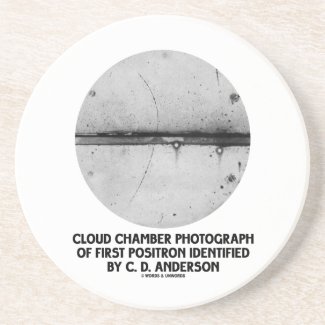 Cloud Chamber Photograph Of First Positron Coasters
