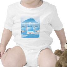 Cloud computing concept romper