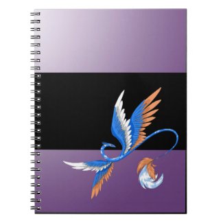 Cloud Dragon Purple Notebook