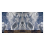 Cloud formations over desert picture card