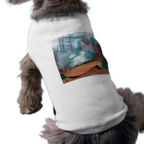 Cloud Gate in Millennium Park Pet Tshirt