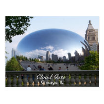 Cloud Gate Postcard postcards