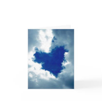 Cloud Heart Greeting Cards