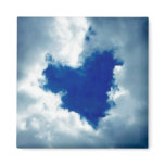 Cloud Heart Refrigerator Magnet
