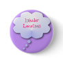 cloud, InhalerLocation Pinback Button cloud, InhalerLocation Pinback Button
