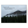 Cloud Mountain with Haiku