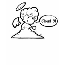 Cloud Nine Angel Girl T t-shirts by Cloud9LTx Cloud Nine Angel Girl T t-shirts