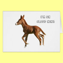 Cloud Nine - Customizable Greeting Card cards