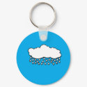 Cloud Nine Key Chain keychains by WeSaySunriseMerch Cloud Nine Key Chain keychains