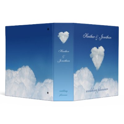 Cloud Nine wedding planner binder