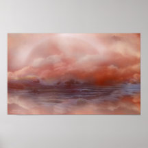 Cloud Ocean Art Mural Print