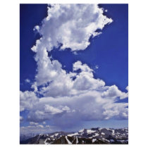 Cloud Over Sierra Nevada Full Color Flyer