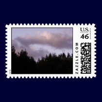 Cloud Over Trees stamps