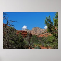 Cloud Puffs at Bell Rock 125 Poster
