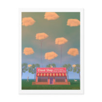 CLOUD SHOP postcard by matasaburo CLOUD SHOP postcard