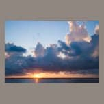 Cloud Towers Sunset Poster posters