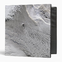 Cloud vortices off Jan Mayen Island Vinyl Binders
