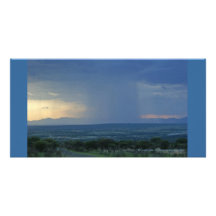 Cloudburst in Guanajuato Mexico Photo Card