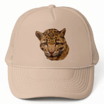 Clouded Leopard hats