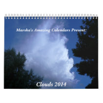 Clouds 2014 wall calendars