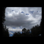 Clouds Among The Trees Print posters
