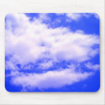 Clouds and Clear Blue Sky Mouse Pads