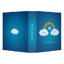 Clouds And Rainbow Love binder