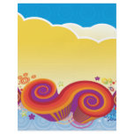 clouds and swirls flyers
