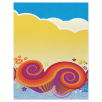 clouds and swirls letterhead by dooni_notebooks clouds and swirls letterhead