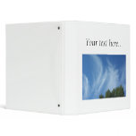 Clouds and trees binders