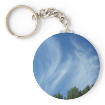 Clouds and trees keychains