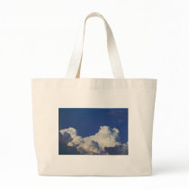 clouds tote bags