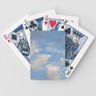 Clouds Bicycle Playing Cards