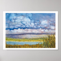 "CLOUDS" BY PETER SENESAC PRINT