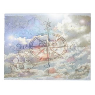 Clouds Compass Notepad
