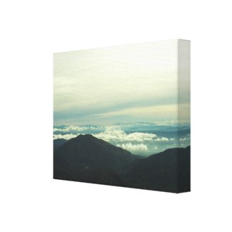Clouds Floating Above the San Bernardino Valley Stretched Canvas Prints