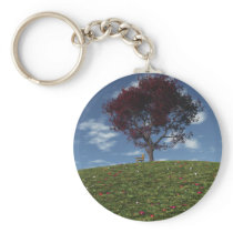 Clouds Go Sailing By Keychain