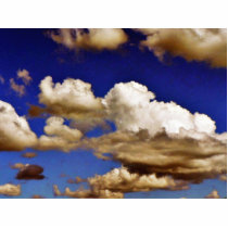 Clouds In Blue Sky photo sculptures