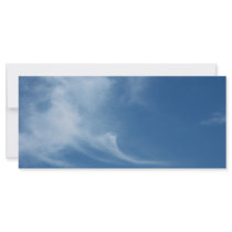 Clouds in blue sky rack cards by fotoplus Clouds in blue sky rack cards