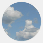 Clouds in Blue Sky Stickers