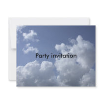 Clouds invitations