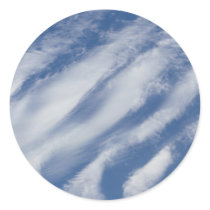 clouds lay down sticker