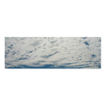 Clouds Mini Bookmark Business Card business cards